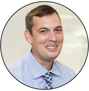 headshot of man smiling