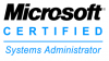 Microsoft Certified Systems Administrator logo